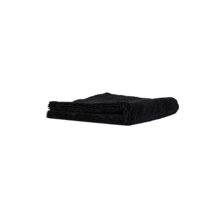 Laveta microfibra profesionala neagra Ewocar, 400gsm 40x40 cm