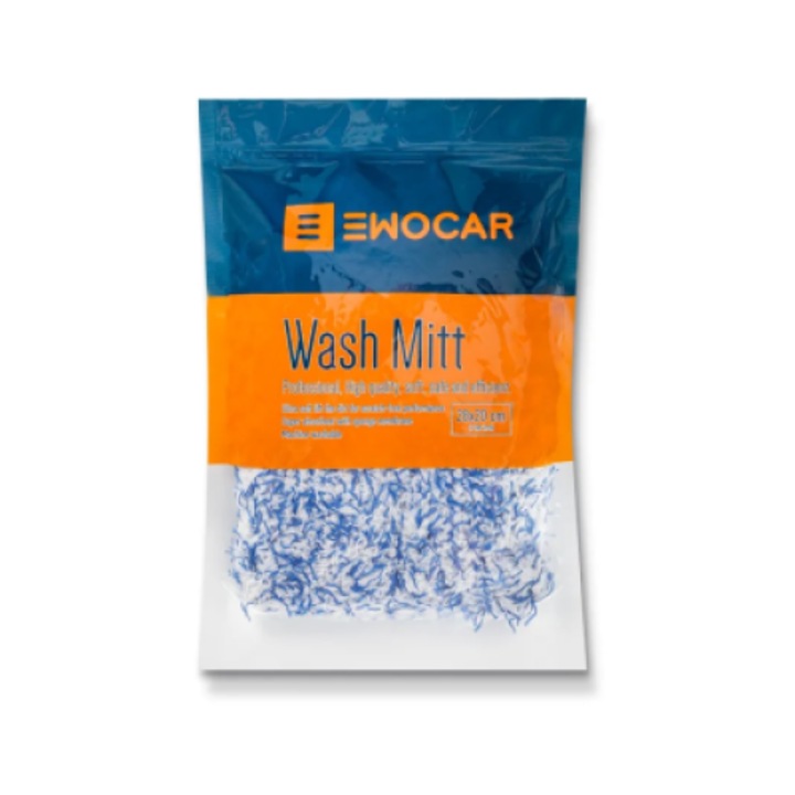Mikroszálas autómosó kesztyű EWOCAR Microfiber WashMitt
