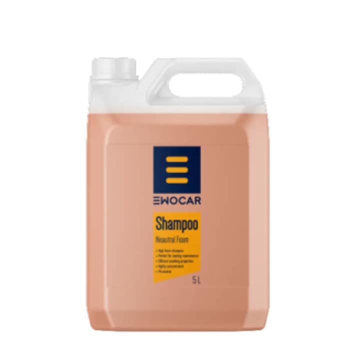 Intenzív habzású autósampon Ewocar sampon, semleges pH 5L