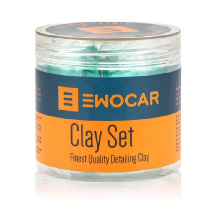 4 db-os készlet EWOCAR Clay közepes dekontamináló agyag, 200g