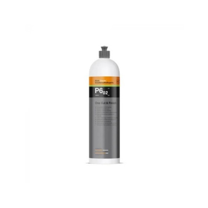 Паста за полиране 3в1 с карнаубски восък Koch Chemie One Cut and Finish, P6.02, 250 мл