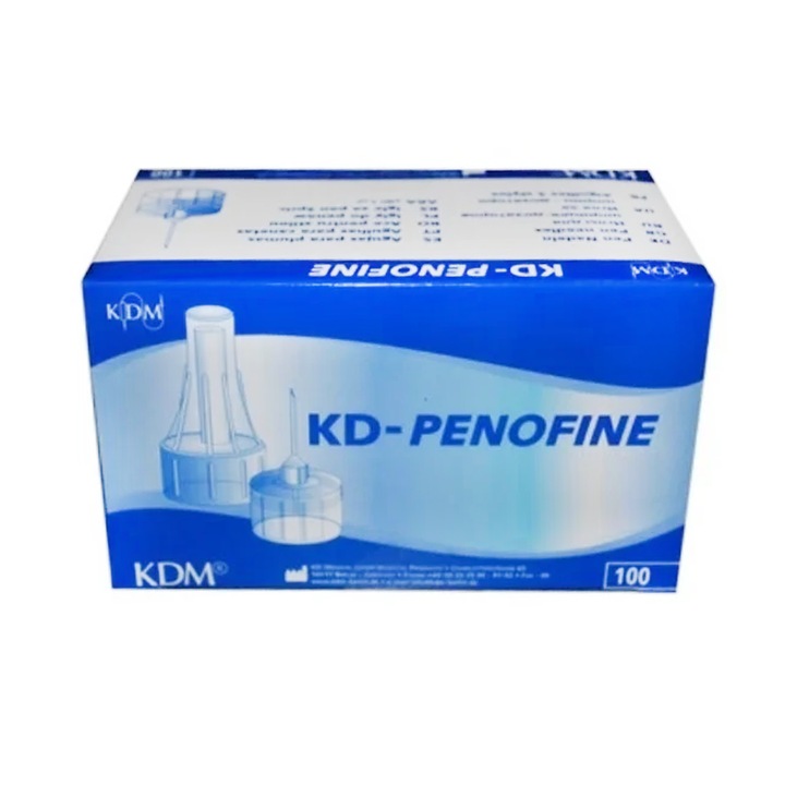 Ace pentru insulina KDM KD-Penofine, 29G, 0.33mm x 12mm, 100 buc
