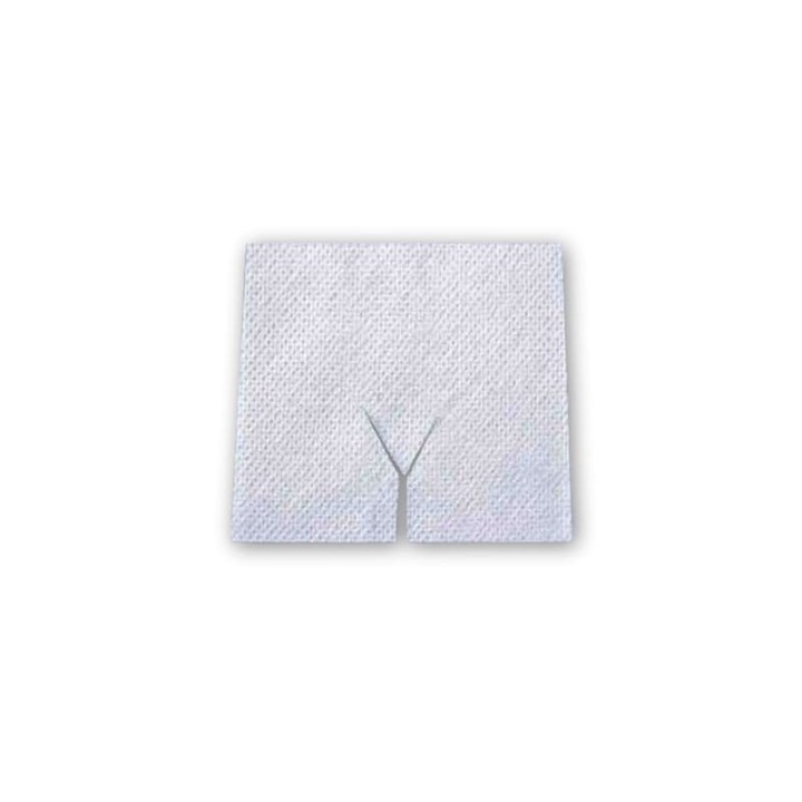 Compress tracheostomiához Matovlies "Y", Matopat, Textil, 4 rétegű, 10 cm x 10 cm, fehér