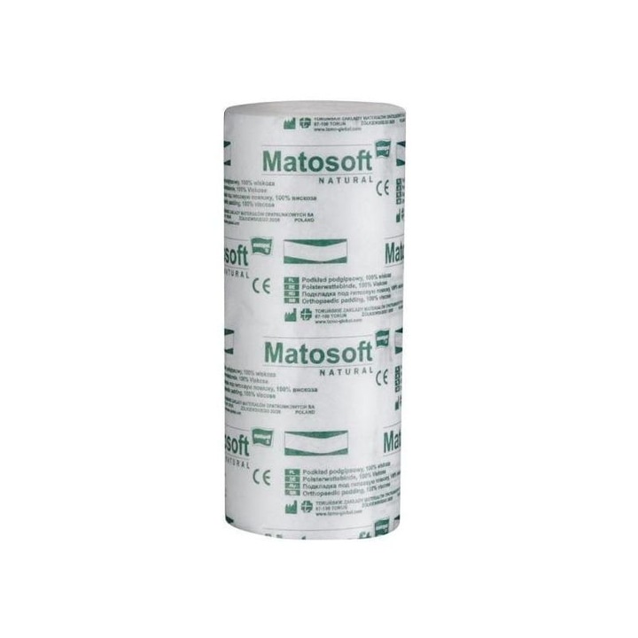 Set 12 plasturi Matopat Matosoft Natural, 10cmx3m