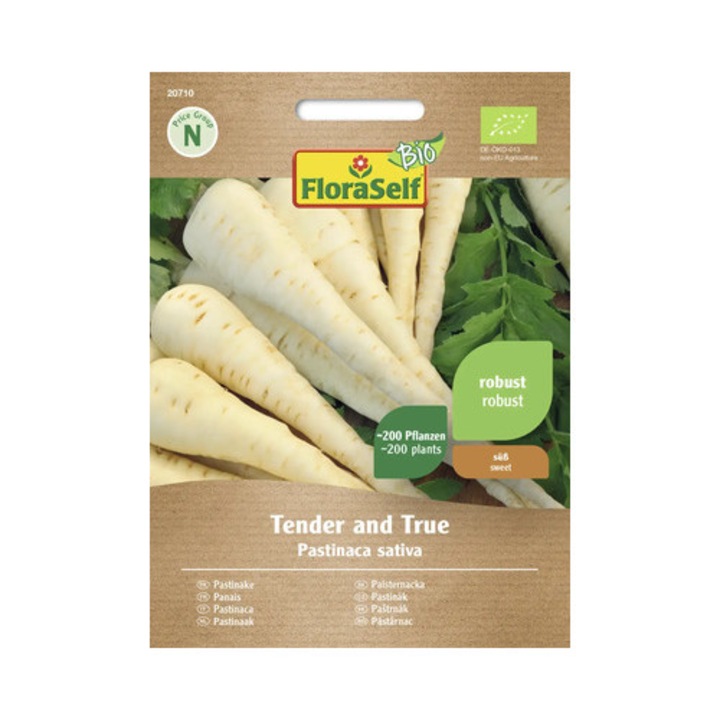 Seminte De Patrunjel Tender/ True Floraself Bio, 150 gr