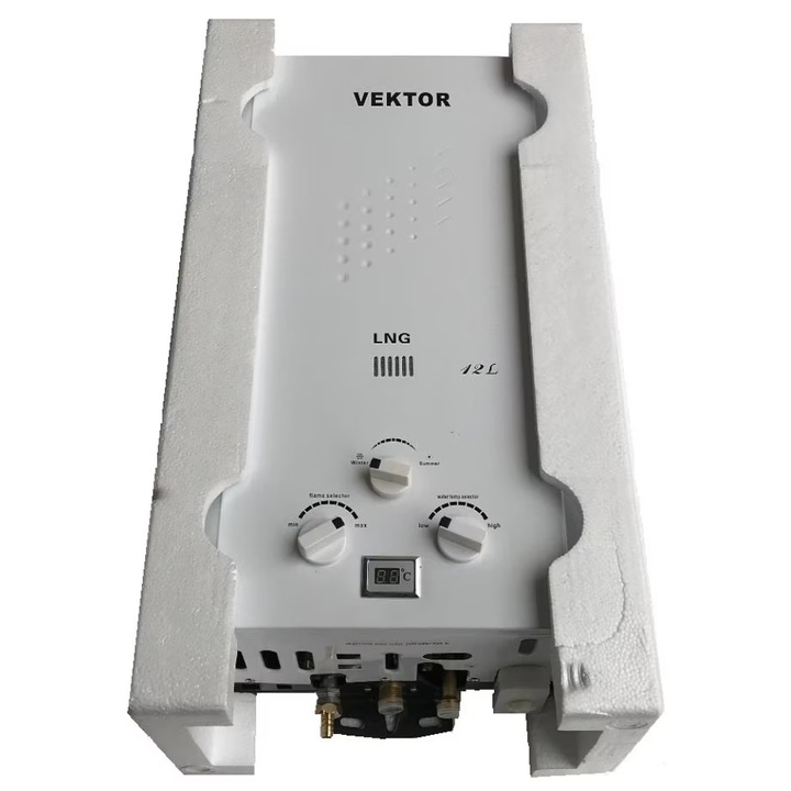Boiler instant pe gaz natural LNG Vektor, 10 l, 25 kW, Clasa A