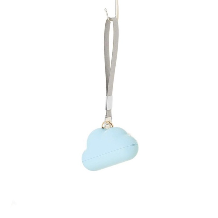 Curatitor scame manual ASDIIT® designul in forma de nori portabila aparatul pentru a adheza parul de pe haine, canapea, albastru