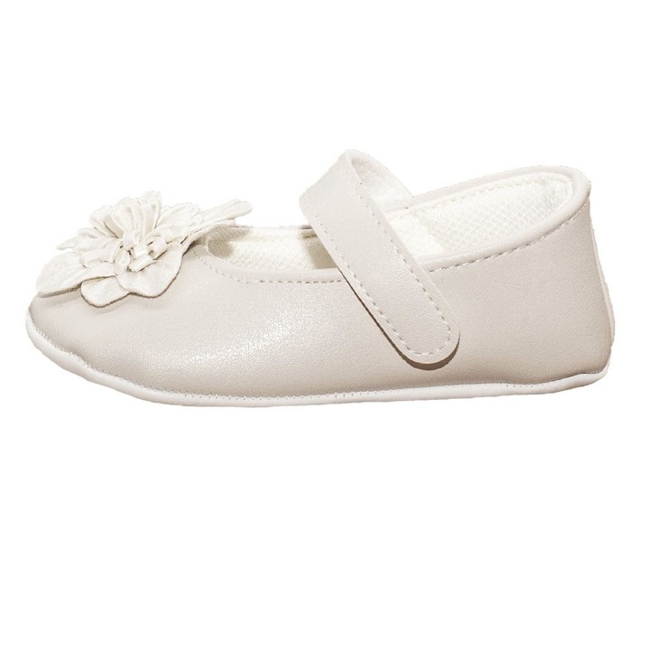 Balerini lacuiti bebelusi, Funny Baby, Floricica, roz, 1605 - 17, Roz