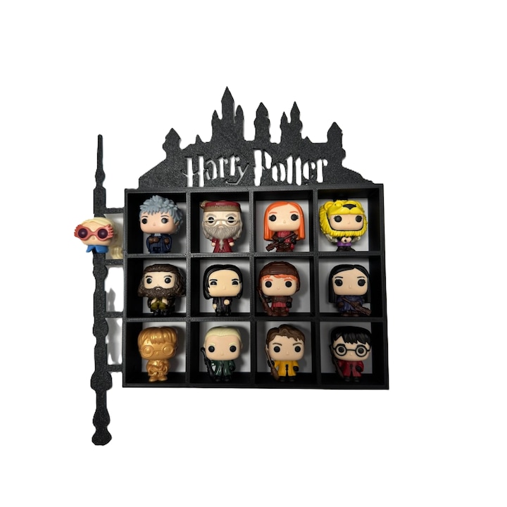 Funko Harry Potter Kinder Joy állvány, műanyag, fekete, 12 db