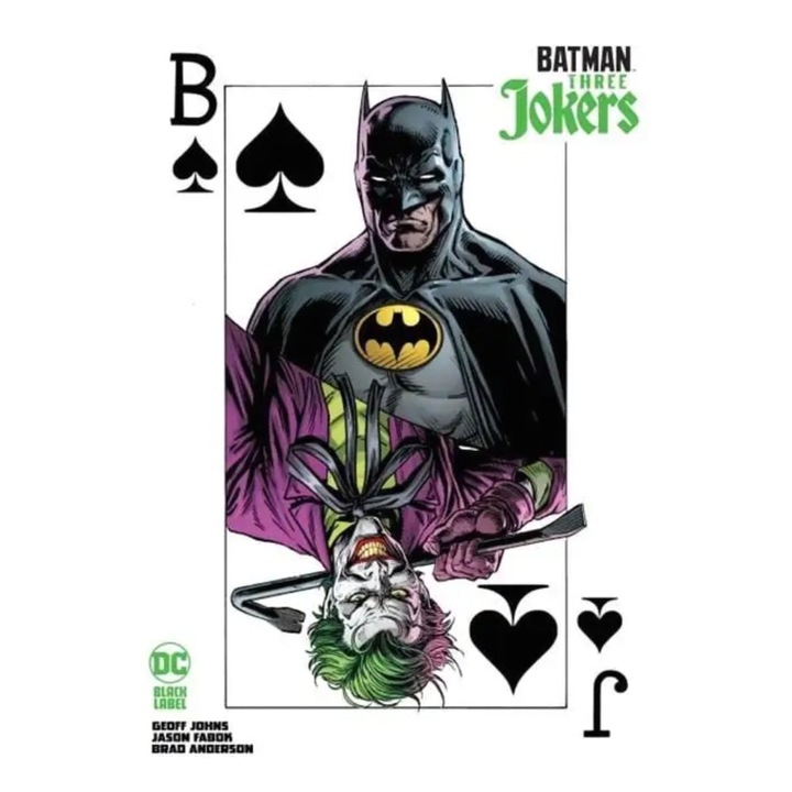 Képregény Batman Three Jokers, DM Exclusive Edn, HC, Szerző Geoff Johns