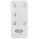 Ventilator turn Argo NANTE, control digital, telecomanda, design minimalist, alb
