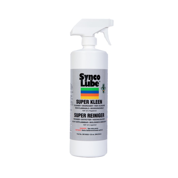 Solutie curatare si degresare, Super Lube Super Kleen, putere industriala, fara solventi, 946 ml