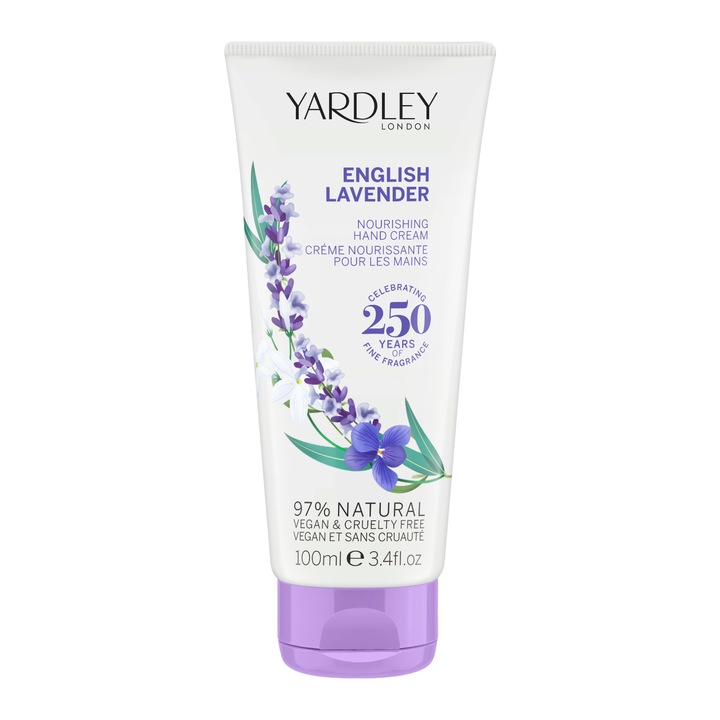 Kézkrém - angol levendula, Yardley, 100 ml