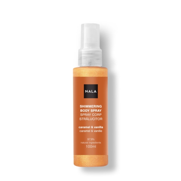 Spray Corp Stralucitor, Nala, caramel si vanilie, 100 ml