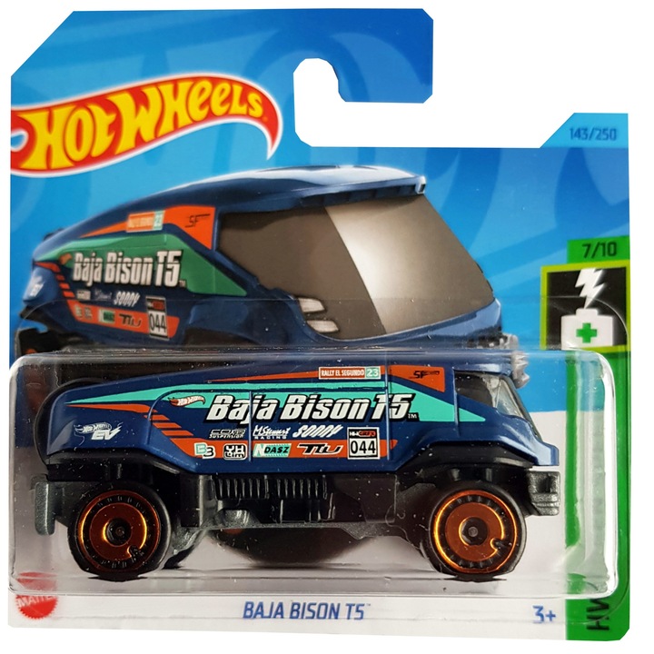 Masinuta metalica Hot Wheels, Baja Bison T5, 1:64