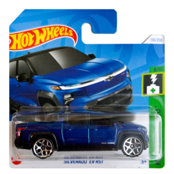Hot Wheels fémautó, Silverado EV RST, 1:64