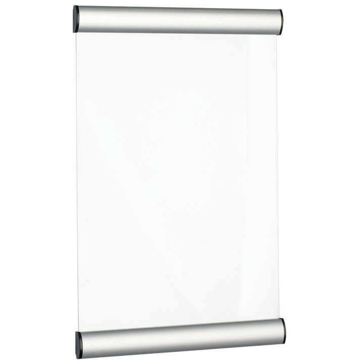 Suport metalic pentru nume, pentru semnalizare usa, 33 x 21 cm, ALCO