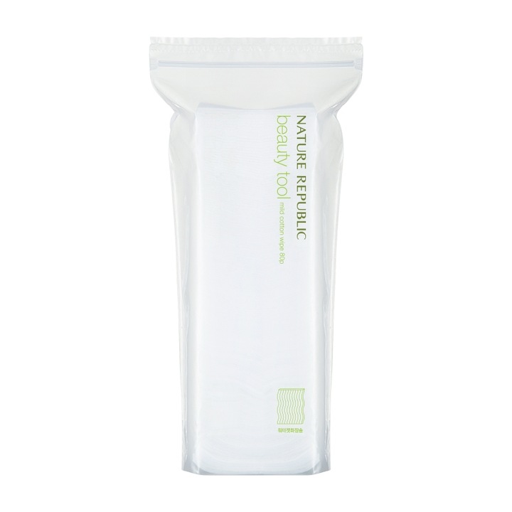 Nature Republic Beauty Tool Козметични памучни тампони Natural Water 80 бр