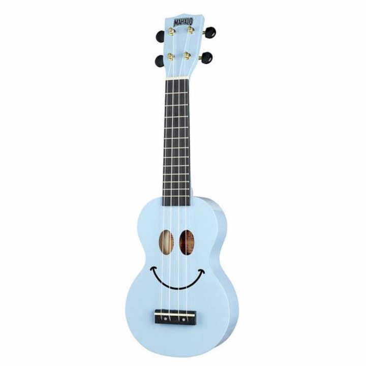 Ukulele Mahalo Smiley Albastru