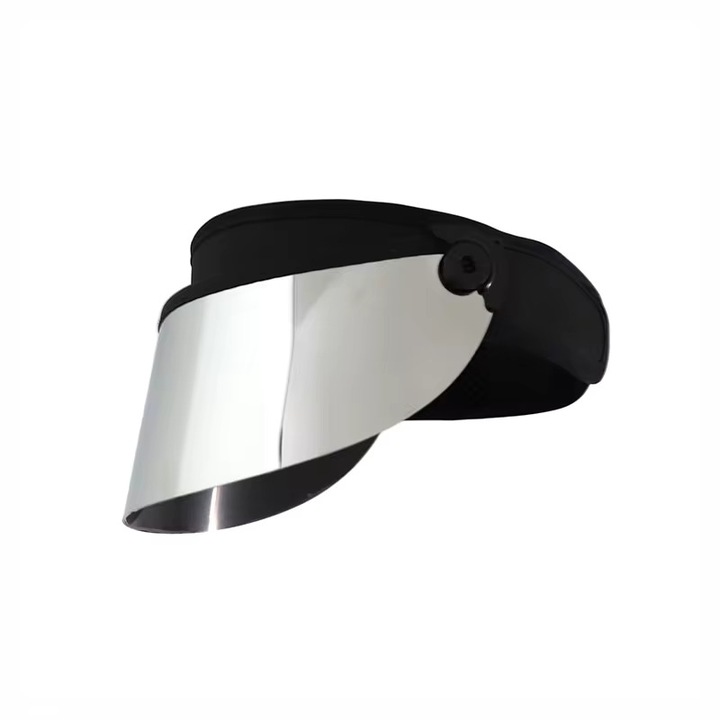 Sapca pentru Protectie Solara UVA-UVB, Parasolar Reglabil 360 Grade, Marinela Radu, Protejeaza Fata Impotriva Razelor Solare, Silver Frost, Accesorii Vara, Outdoor, Sport, Drumetii, Plaja, Palarie de Soare, Anti-UV
