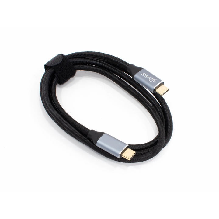 Thunder UCT-10 (USB-C – USB-C) 100W, 10 Gbps, Gyorstöltő (1m)