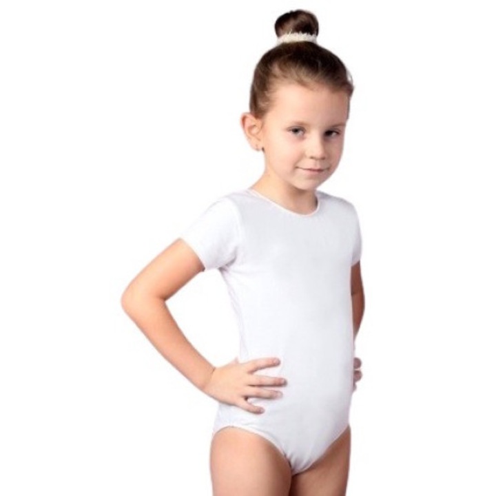 Gyerek body, fék, Pamut/Elasztán, Fehér, Fehér, 110 CM