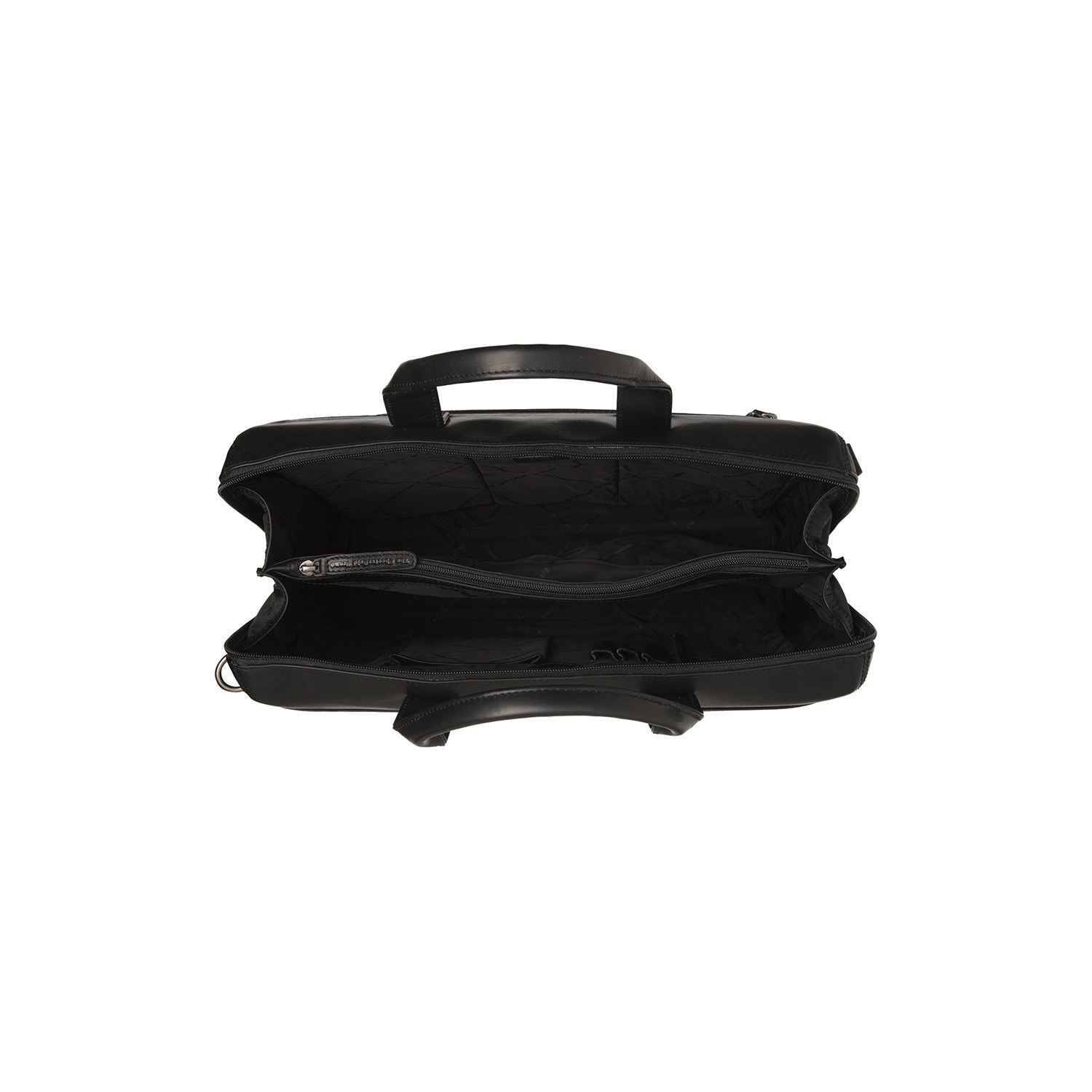 Geanta de laptop din piele naturala, The Chesterfield Brand, Levanto 14 inch, Negru
