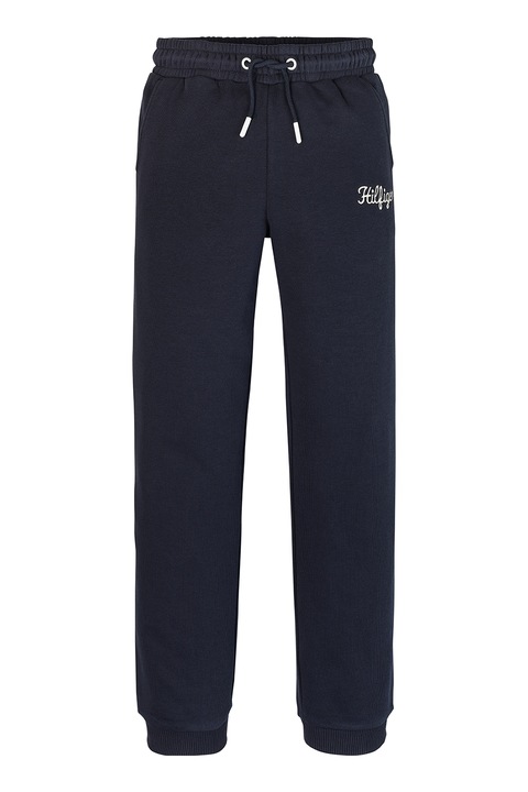 Tommy Hilfiger, Szabadidőnadrág ferde zsebekkel, Sötétkék, 116 CM