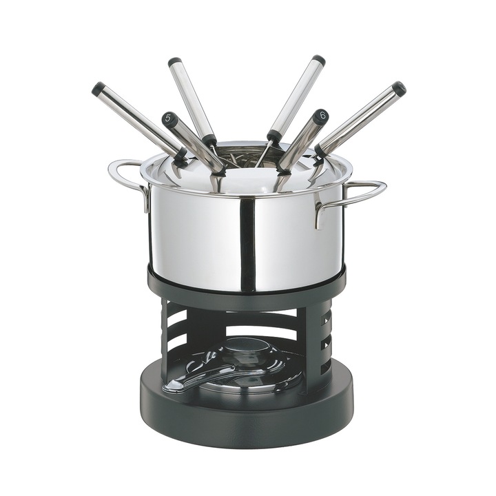 Set fondue LUZERN, 8 piese, Inox