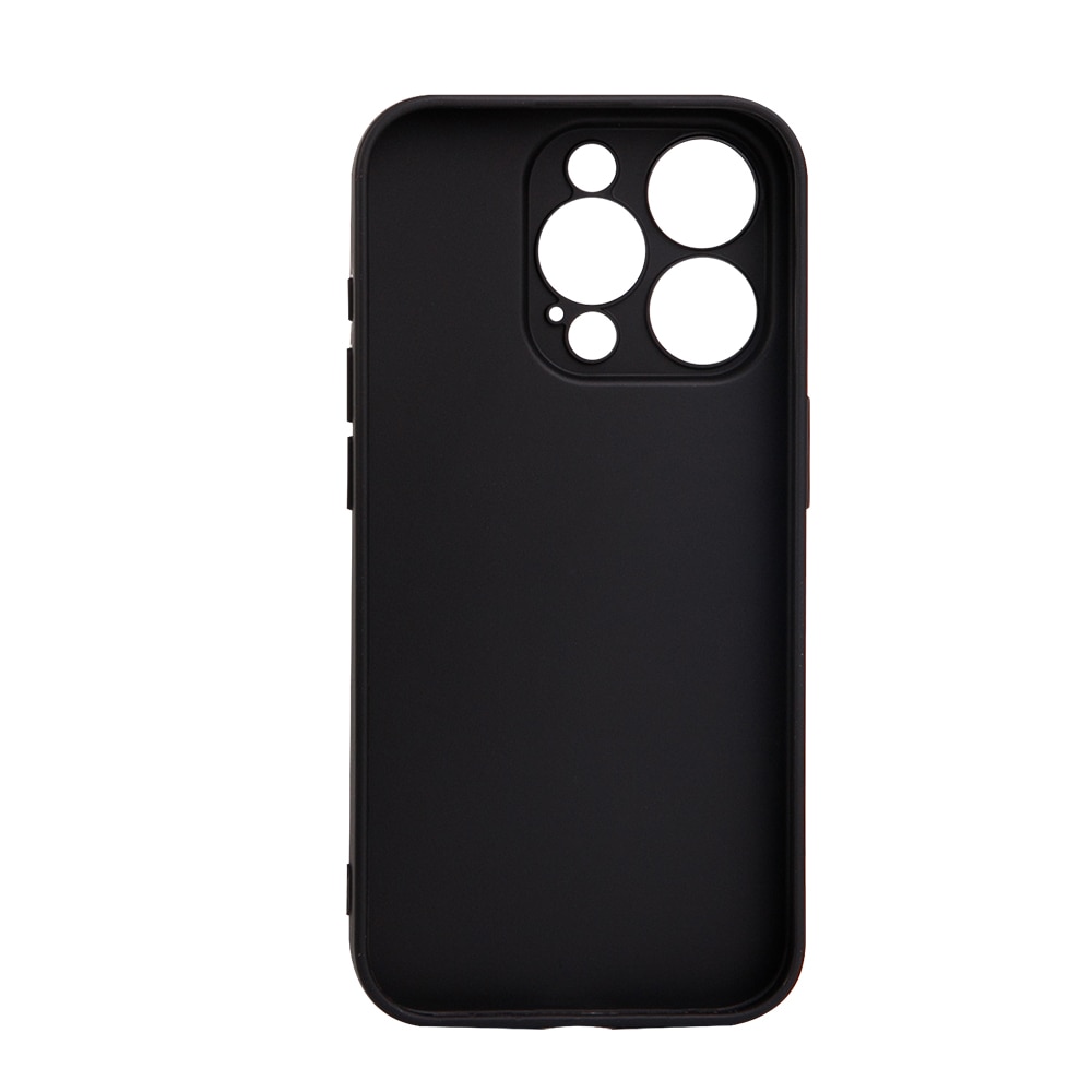 Husa pentru Iphone 15 Pro Spacer, grosime 1.5mm, material flexibil TPU, negru