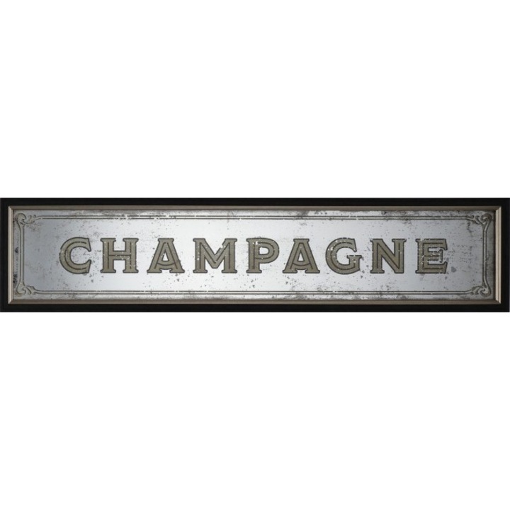 Könyvtári fali tükör 97x2x22 cm