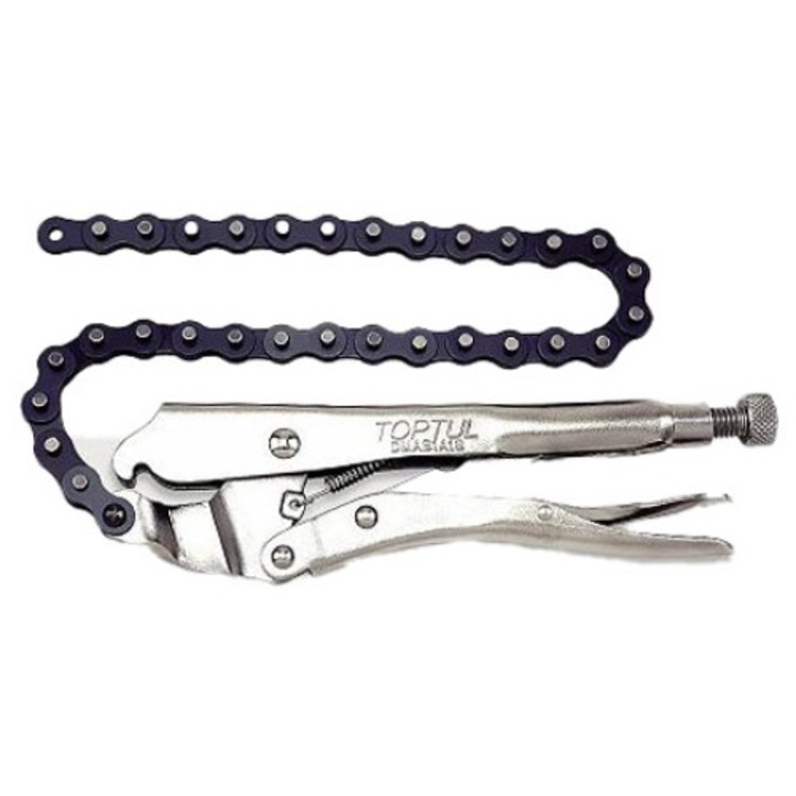 Верижни клещи TOPTUL със заключване