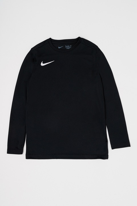 Nike, Dri Fit futballfelső logóval, Fehér/Fekete