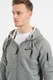 Nike, Hanorac relaxed fit pentru fitness Therma-FIT, Gri inchis melange