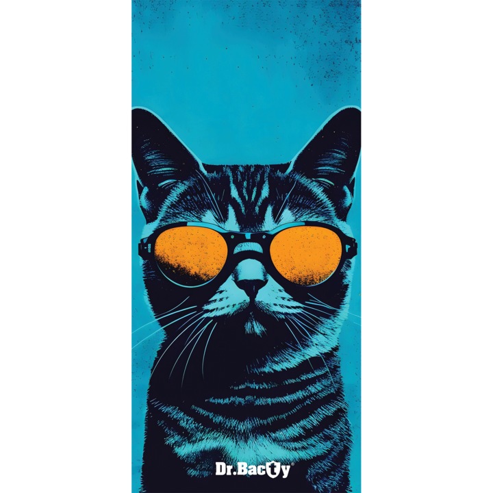 Prosop de uscare rapida cu doua fete Dr.Bacty 70x140 - Chill