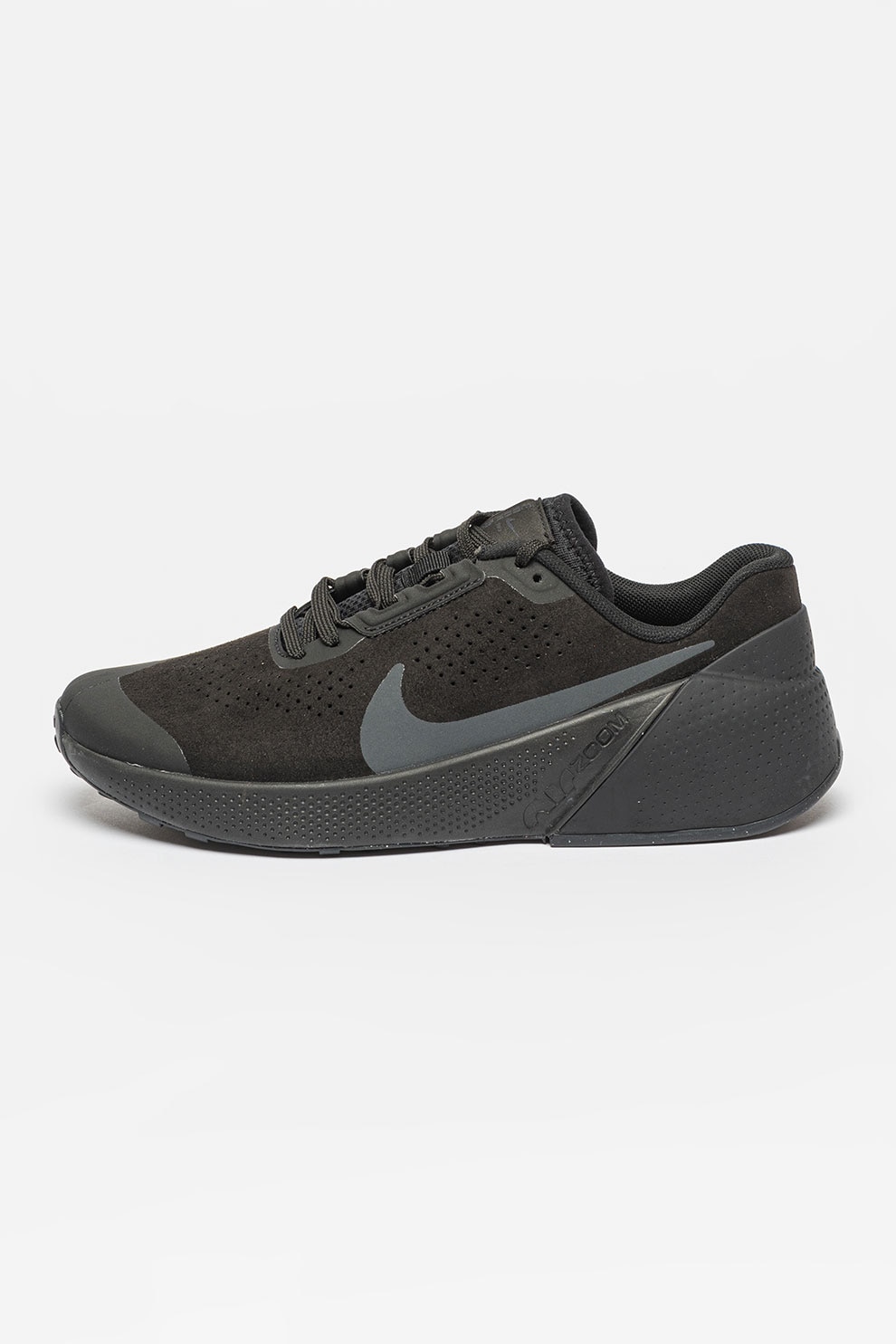 Nike, Pantofi pentru fitness Air Zoom, Negru stins, Gri inchis, 7