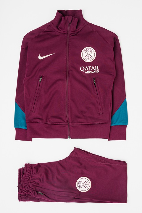 Nike, Футболен екип с цип, Тъмновиолетов