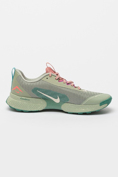 Nike, Pantofi Juniper Trail 3 low-cut pentru alergare, Verde