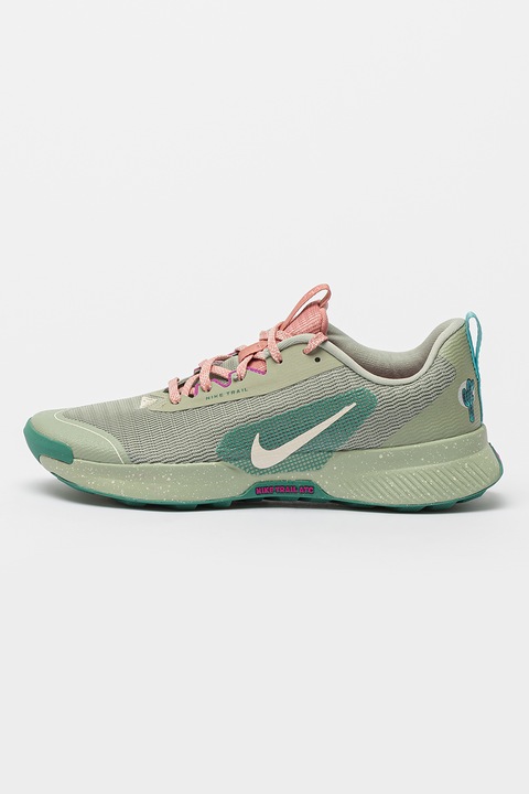 Nike, Pantofi Juniper Trail 3 low-cut pentru alergare, Verde