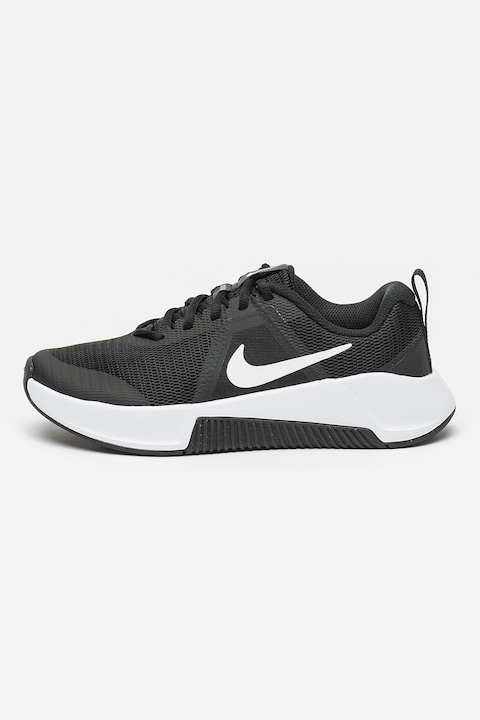 Nike, MC Trainer 3 sportcipő logóval, Fehér/Fekete