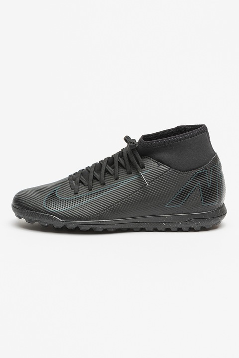 Nike, Pantofi pentru fotbal Mercurial Superfly 10 Academy, Negru/Verde padure