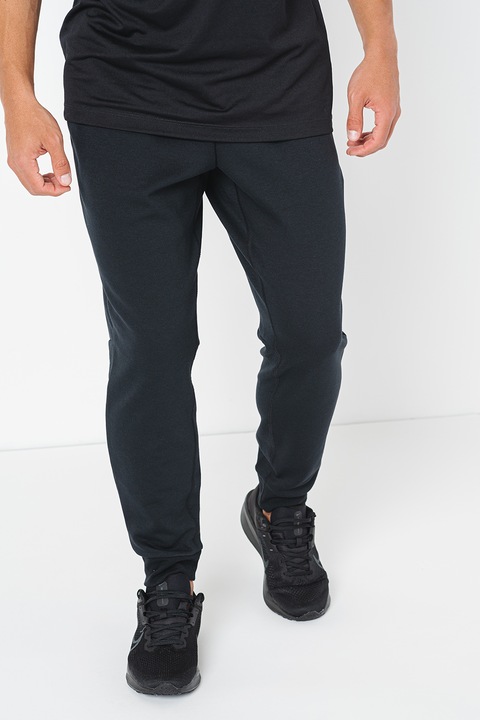 Nike, Pantaloni din amestec de bumbac, pentru antrenament, Negru