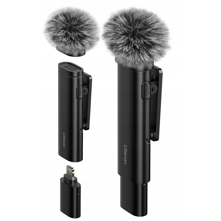 Lavalier wireless Ulanzi WM-10 pentru Lightning - 3319-U
