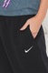 Nike, Pantaloni de trening cu talie inalta Phoenix, Negru, M