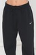 Nike, Pantaloni de trening cu talie inalta Phoenix, Negru, M