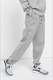 Nike, Pantaloni de trening cu talie inalta Phoenix, Gri melange, L