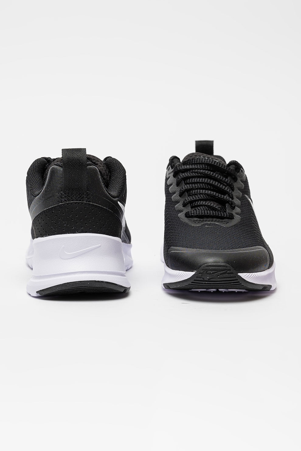 Nike, Pantofi sport Air Max Nuaxis, Alb, Negru,