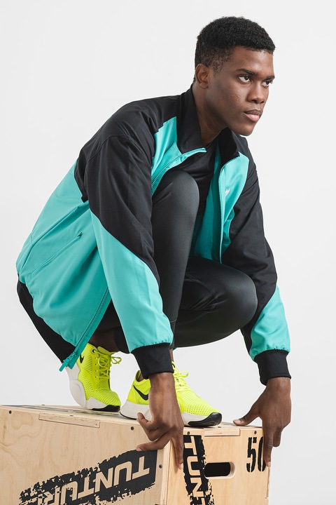 Nike, Jacheta pentru fotbal Liverpool F.C, Negru/Verde deschis