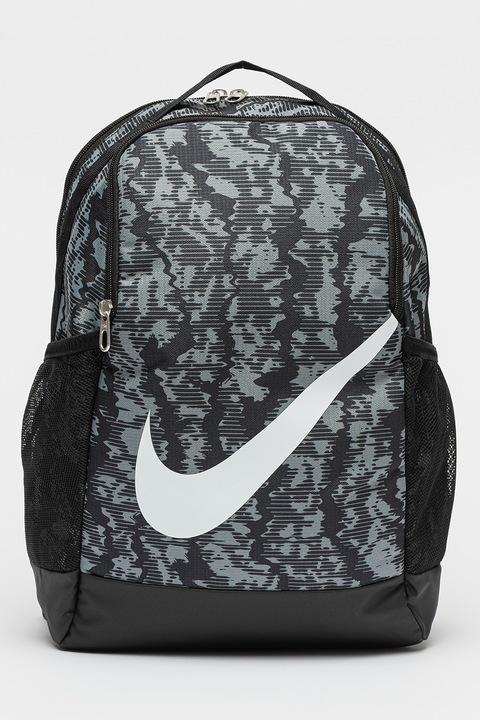 Nike, Раница Brasilia с регулиращи се презрамки - 18 л, Черен, Бял