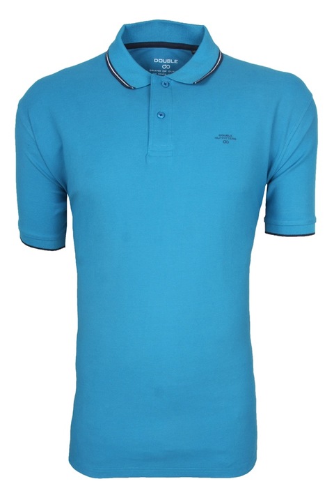 Tricou Albastru pentru Barbati marca Double, Albastru deschis